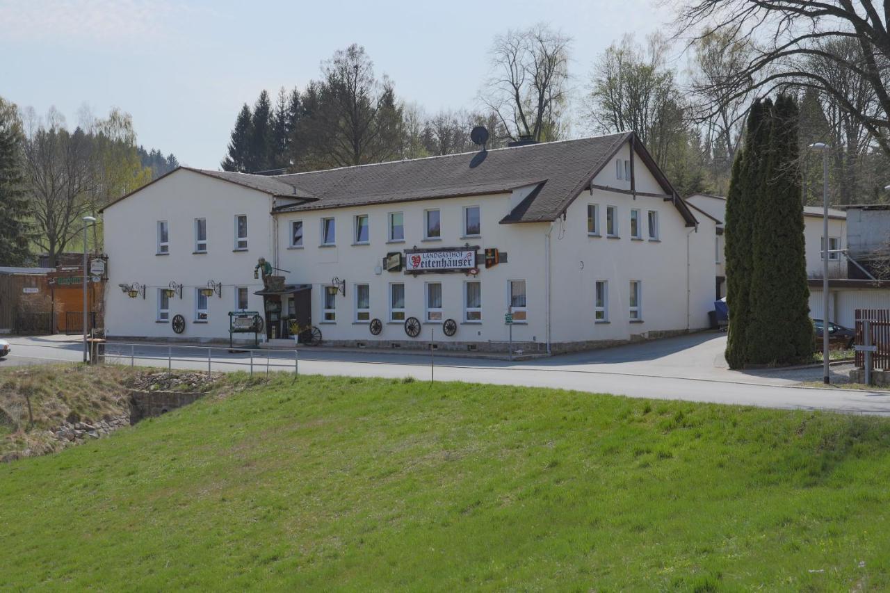 Landgasthof Veitenhaeuser Treuen Exterior foto